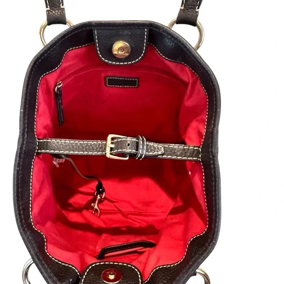 Dooney & Bourke Madras Plaid 
Ladybug Satchel - Picture 4 of 15